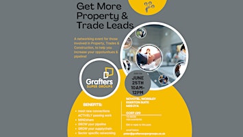 Imagem principal de Get More Property & Trade Leads Event Summer 2024