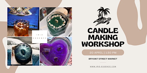 Hauptbild für Candle Making Workshop at Bryant Street Market