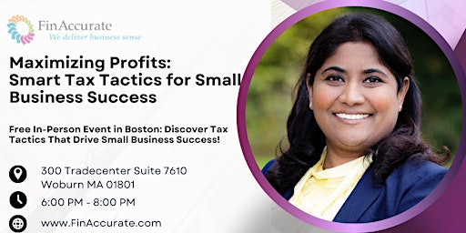 Image principale de Maximizing Profits: Smart Tax Tactics for Small Business Success