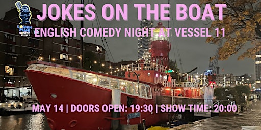 Jokes on the Boat: Stand-Up Comedy in English primary image