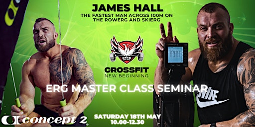 Immagine principale di James Hall Erg Seminar x Crossfit New Beginning 