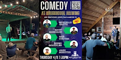 Imagen principal de The Fresh Tap! Standup Comedy at Roughhouse Brewing