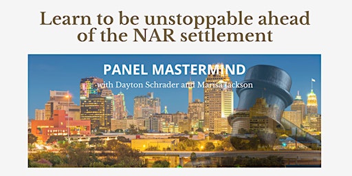 Imagen principal de 2024 NAR Settlement PANEL MASTERMIND