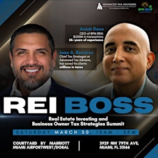 Real Estate Investing and Business Owner Tax Strategies Summit