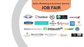 Imagem principal do evento Sales, Marketing & Customer Service Job Fair