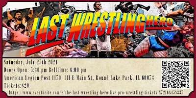 Image principale de The Last Wrestling Hero-Live Pro Wrestling!