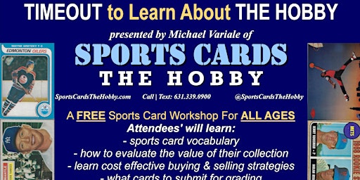 Primaire afbeelding van Timeout to Learn About The Sports Card Hobby