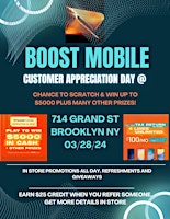 Customer Appreciate Day at Grand Electronics by Boost Mobile primary image