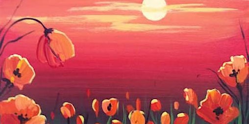 Primaire afbeelding van Poppy Go Time! Paint with Lori Antoinette at Iron Cactus