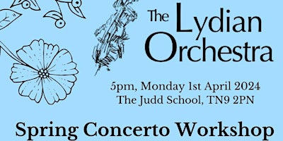 Primaire afbeelding van The Lydian Orchestra Spring Concert 2024