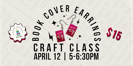 Craft Class: Book Cover Earrings