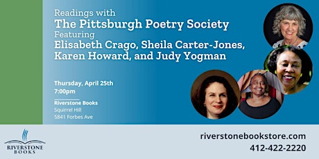 Readings with The Pittsburgh Poetry Society primary image