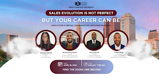 Primaire afbeelding van "Sales Evolution is not Perfect but your Career Can BE"  NSN OHIO