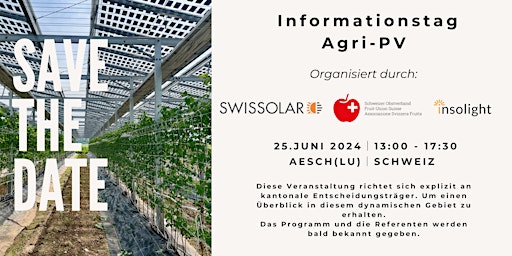 Hauptbild für Informationstag Agri PV