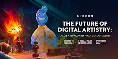 Imagem principal do evento The Future of Digital Artistry: AI, VR, and VFX with Pixar's Dylan Sisson