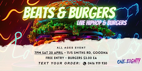 Beats & Burgers: Live Hip-Hop & Burgers