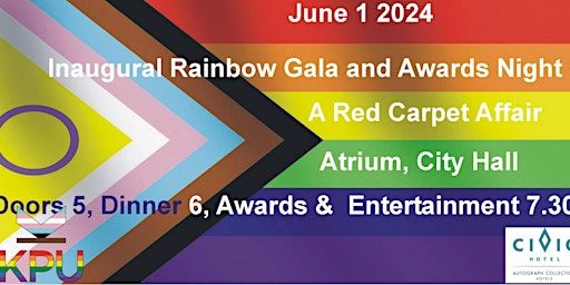 Primaire afbeelding van Rainbow Gala and Awards night  - A Red Carpet affair