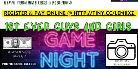 GUYS & GIRLS - Ultimate Game Night