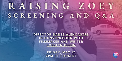 Immagine principale di Raising Zoey - online screening and talkback 