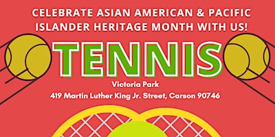 Asian American Pacific Islander Heritage Tennis Celebration primary image