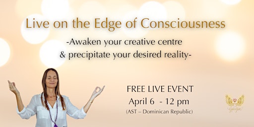 Free Spiritual Masterclass with Gaitana: Live on the Edge of Consciousness primary image