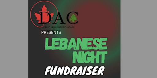 Imagem principal do evento Lebanese Night Fundraiser