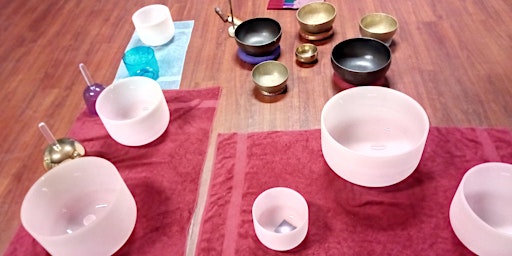 Singing Bowls Sound Bath Solar Eclipse Day Meditation in Miami (Kendall) primary image