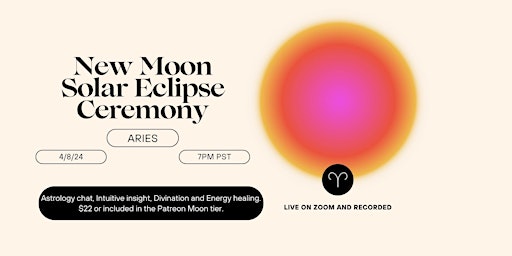 New Moon Solar Eclipse Ceremony primary image