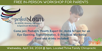 Primaire afbeelding van The Perfect Storm: Anxiety, Autism, ADHD, & Sensory Processing