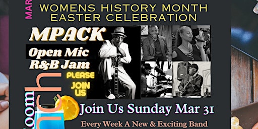 Easter Sunday Blue Room R&B Jam & Open Mic Brunch feat. MPACK Music Live primary image