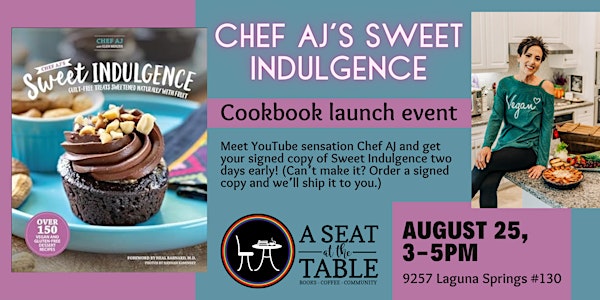 Chef AJ "Sweet Indulgence" Launch & Signing