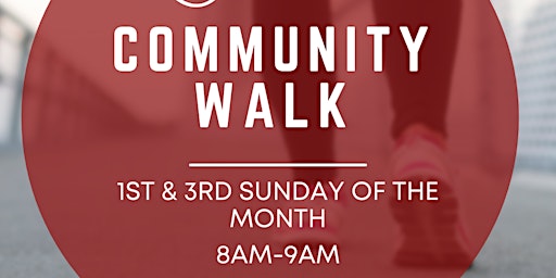 Imagem principal do evento Community Walk
