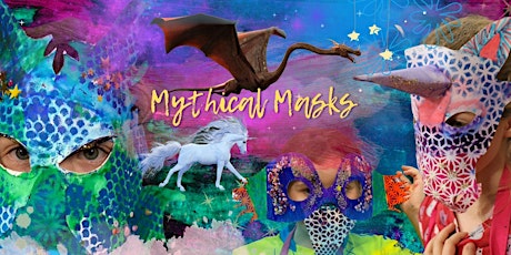 Mythical Mask Making: Unicorn + Dragon Masquerade