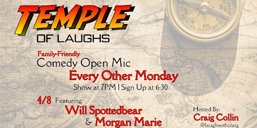 Open Mic Comedy Nights with Craig Collin primary image