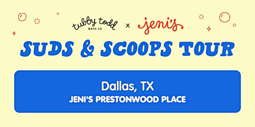 Tubby Todd x Jeni's Pop Up Dallas primary image