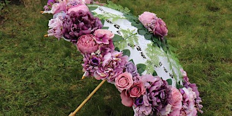 DIY Flower Parasol Decorating (Must purchase tickets to Fairy Fantasy Ball)