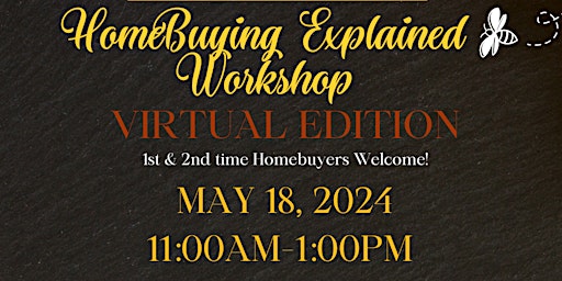 Imagem principal do evento Home Buying Explained by Janie Empress Realtor® Virtual Edition!