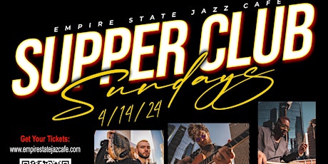4/14- Supper Club Sundays with Houston Ensemble at Empire State Jazz Cafe