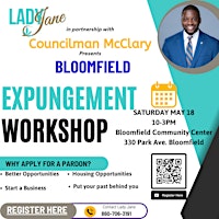 Primaire afbeelding van Bloomfield Expungement Clinic