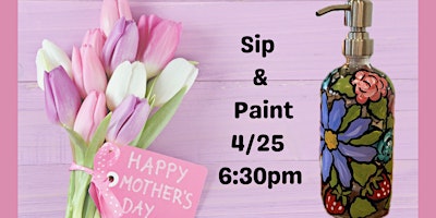 Image principale de The Ultimate Sip and Paint Gift For Mother’s Day