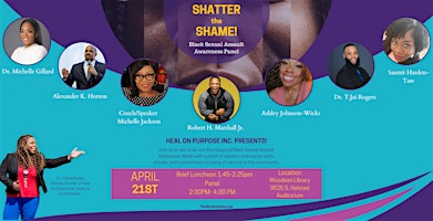 Imagem principal do evento Shatter the Shame: Break the Silence!