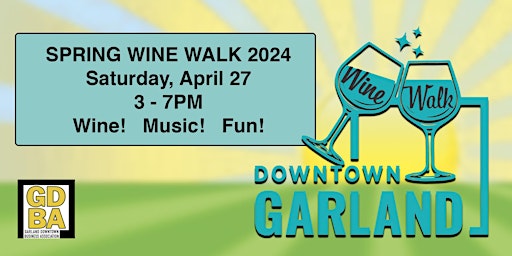 Image principale de Spring Wine Walk 2024
