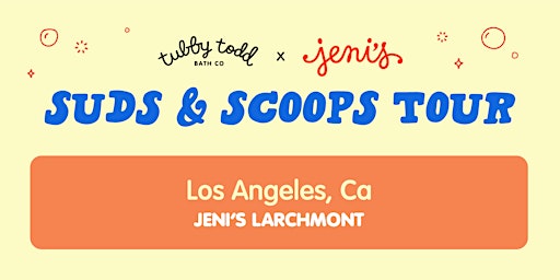 Tubby Todd x Jeni's Pop Up Los Angeles primary image