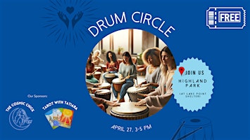 Primaire afbeelding van Pittsburgh's Women Wellness Drum Circle - April 2024