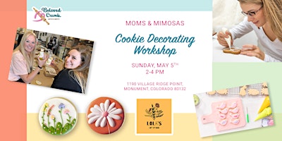 Decorated Sugar Cookies - Moms & Mimosas primary image