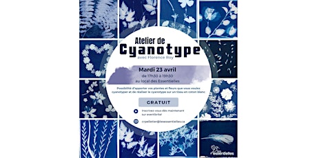 Atelier de cyanotype