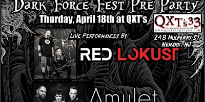 Primaire afbeelding van Dark Force Fest: Pre-party @ QXT's