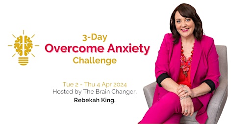 Hauptbild für 3-Day Overcome Anxiety Challenge