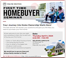 Imagen principal de First time Homebuyer Seminar