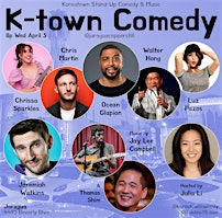 Primaire afbeelding van K-town Comedy @koreatowncomedy Wed Apr 3 at 8pm at Jaragua